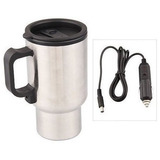 Vaso Mug Termo Eléctrico Calentador Auto 12v Cafe Té 