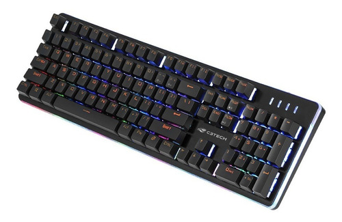 Teclado Usb Gamer Rgb Semi-mecânico Premium Barato