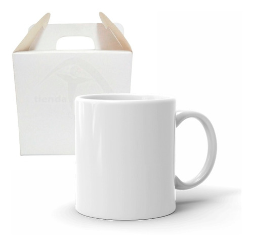 Mug Blanco Sublimacion 11 Onzas Calidad Aaa Con Caja