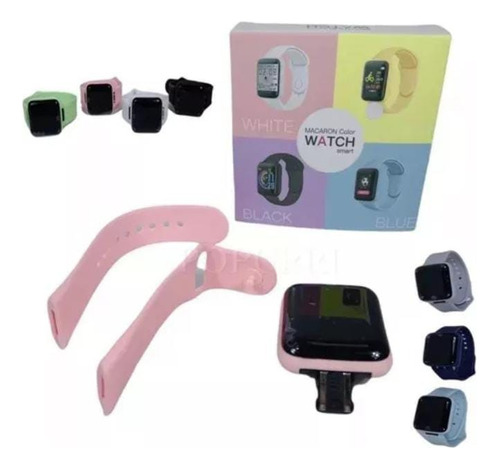 Macaron Color Smart Watch Hombre Mujer