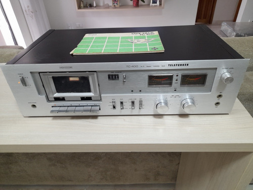 Tape Deck Telefunken Tc 400 (revisado)