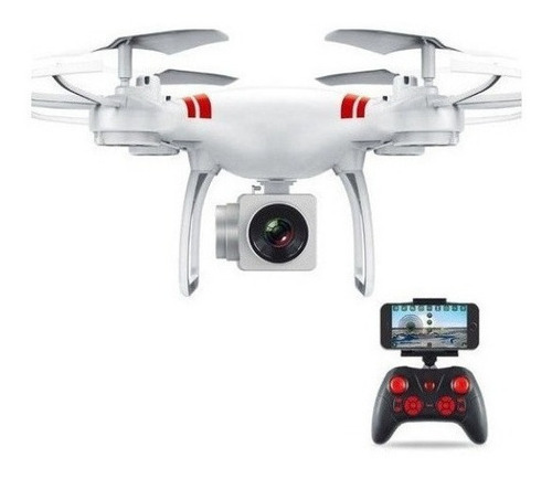 Drone 101 Cámara Profesional 4k Blanca+2 Baterías