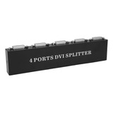 Duplicador De Vídeo De Distribución Dvi Splitter 1 Entrada 4