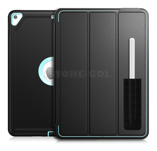 Funda Uso Rudo Magnetico Para iPad 9 8 7 A2602 A2270 A2197