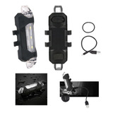 Luz Bicicleta Led Usb Recargables Delantera Y Trasera 