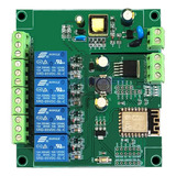 Placa Modulo Wifi 4 Reles Esp8266 Domotica Tasmota 