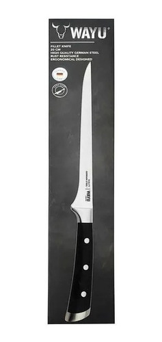 Cuchillo Filetero Carne Pollo Pescado 20 Cm - Wayu