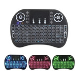 Mini Teclado Inalambrico Touchpad Iluminado Smart Tv Xbox Pc