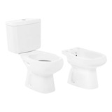 Combo Inodoro Roca Monaco Baño Deposito Bidet