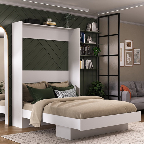 Cama Articulada Casal Com Estante 8302 Foscarini Gb