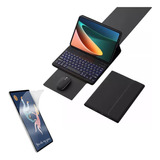 Funda+teclado Iluminado+ratón Para Galaxy Tab S9 Plus 12.4-a