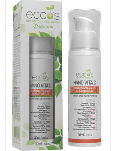 Serum De Vitamina C Nano Vita C Eccos 30ml