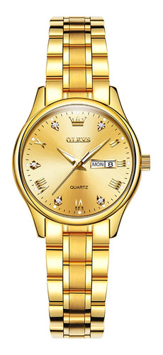 Reloj Mujer Olevs 5563 Original Luminoso