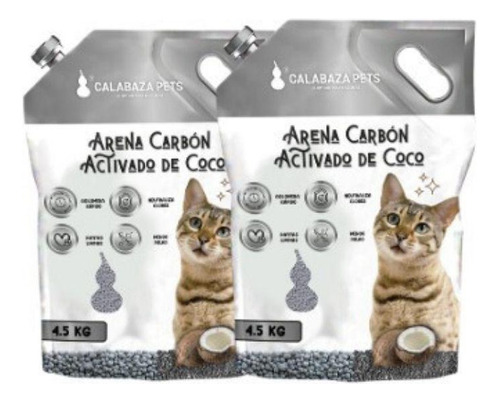 Arena Calabaza Pets Carbon Coco
