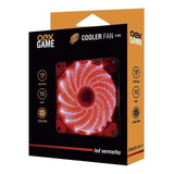 Cooler Fan 120mm Vermelho 15 Leds Oex F20