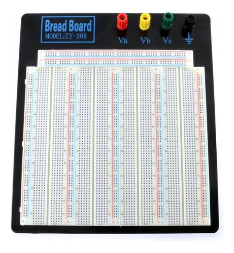 Tablero Protoboard 3220 Puntos Breadboard Zy-208 Arduino Pic