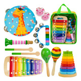 Instrumentos Musicales Para Niños, 12 Juguetes Musicales D.