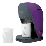 Cafeteira Elétrica Black Decker Cm02 Freestyle 2 Xícaras Cor Violeta/roxo 127v