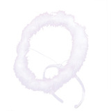 Halo Marabou Para Mujer Accesorio De Disfraz Para Halloween