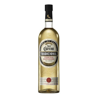 Caja De 12 Tequila Jose Cuervo Tradicional Reposado 695 Ml