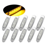 Focos Luz Lateral Led Bi-volts Trocha Luces Autos X 10 Und