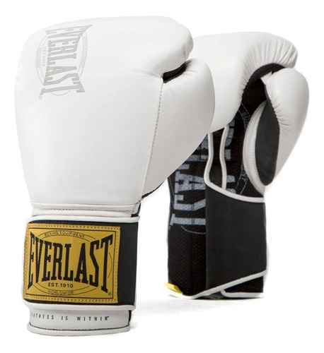 Everlast P  - Guante De Entrenamiento Clásico, Color Blanc.