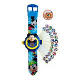 Mickey Mouse Reloj Proyector Infantil Juguetería Niños