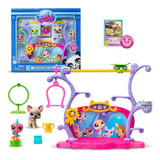 Littlest Pet Shop Pet Got Talent Play Set Con Figura 66-67