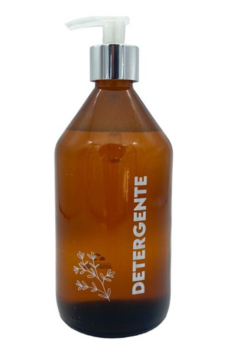 Dispenser Detergente Envase De Vidrio 500ml