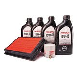 Kit De Afinacion Con Aceite 15w-40 Para Nissan March