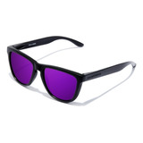 Lentes De Sol Hawkers Polarizados One Raw Hombre Y Mujer Diseño Negro/morado Polarizado