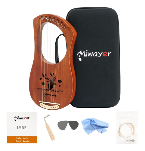 Miwayer Lyre Harp 7, 10, 16, 19, 21 Cuerdas Instrumento Musi