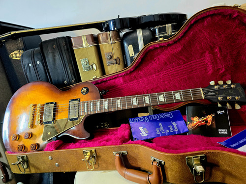 Gibson Les Paul Studio Plus Desert Burts 2001 /ñ Fender Prs