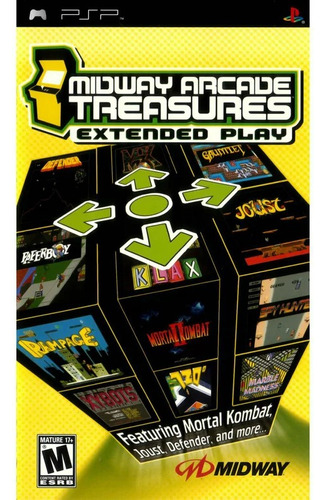 Midway Arcade Treasures - Fisico - E/gratis - Psp