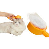 Cepillo Peine Gato Mascota Automatico Perro Boton Durable