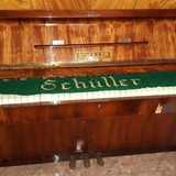 Piano Alemão Schuller Em Rádica Raridade