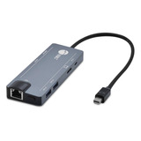 Base De Video Mini-dp 4k Con Concentrador Lan Usb 3.0