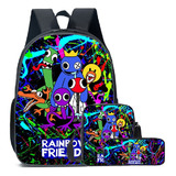 Nueva Mochila Rainbow Friends, El Mejor Regalo Para Jardín De Infantes Y Niños Pequeños