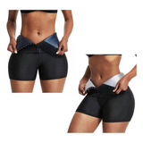 Pantalones Cortos Shapewear Con Efecto Sauna, 2 Piezas