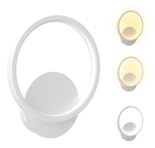 Aplique Led Muro De Interior 3 Colores Ajustables 14w