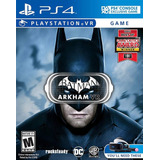 Batman Arkham Vr Ps4 - Playstation Vr - Fisico - Nuevo