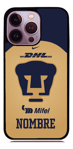 Funda Pumas Unam Dorada Oppo Personalizada