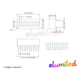 Display Barra De 10 Leds Verde Bargraph