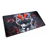 Mouse Pad Personalizado Gamer Grande 70x35 Mousepad Cor Guerreiro