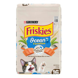 Purina Friskies Comida Seca Para Gatos, Salmón Y Arroz 16lbs