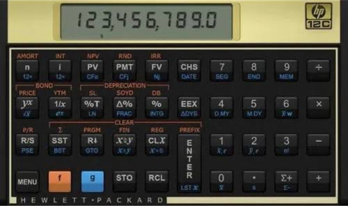 Calculadora Hp 12c Usada 