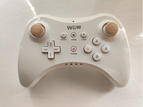 Control Pro Para Nintendo Wii U Color Blanco 100% Genuino