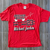 Playera Vintage Chicago Bulls Michael Jordan 1990 Ssi Tag