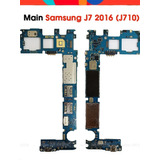 Placa Main Mother Para Samsung J7 2016 J710 Liberada Dual Si