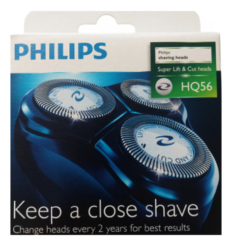 Lâminas Philips Hq55/hq56 De Corte Para Barbeadores 